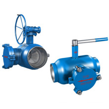 Fully Welded Strainer Ball Valves